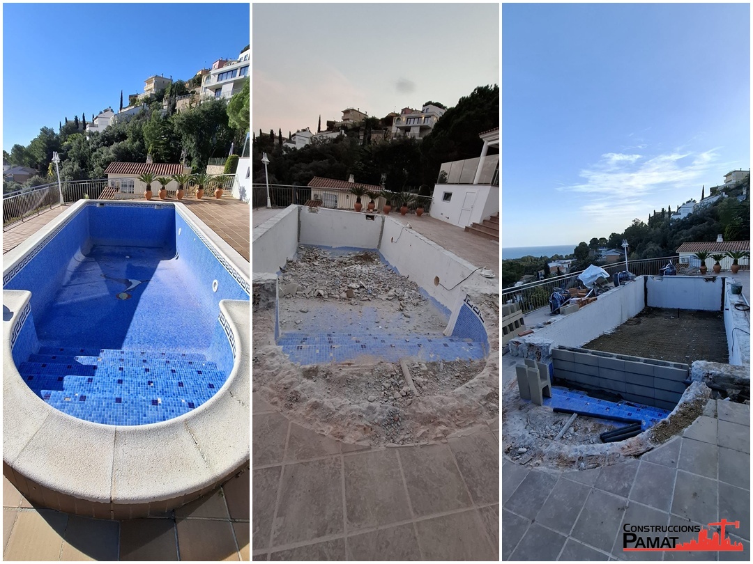  REFORMA PISCINA FASES